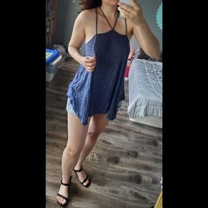 Kimchi Blue Strappy Racerback Tunic Tank Top